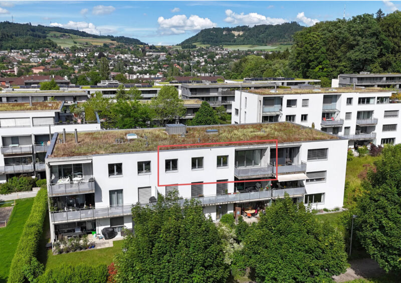 Aussenansicht mit Markierung verkleinert
