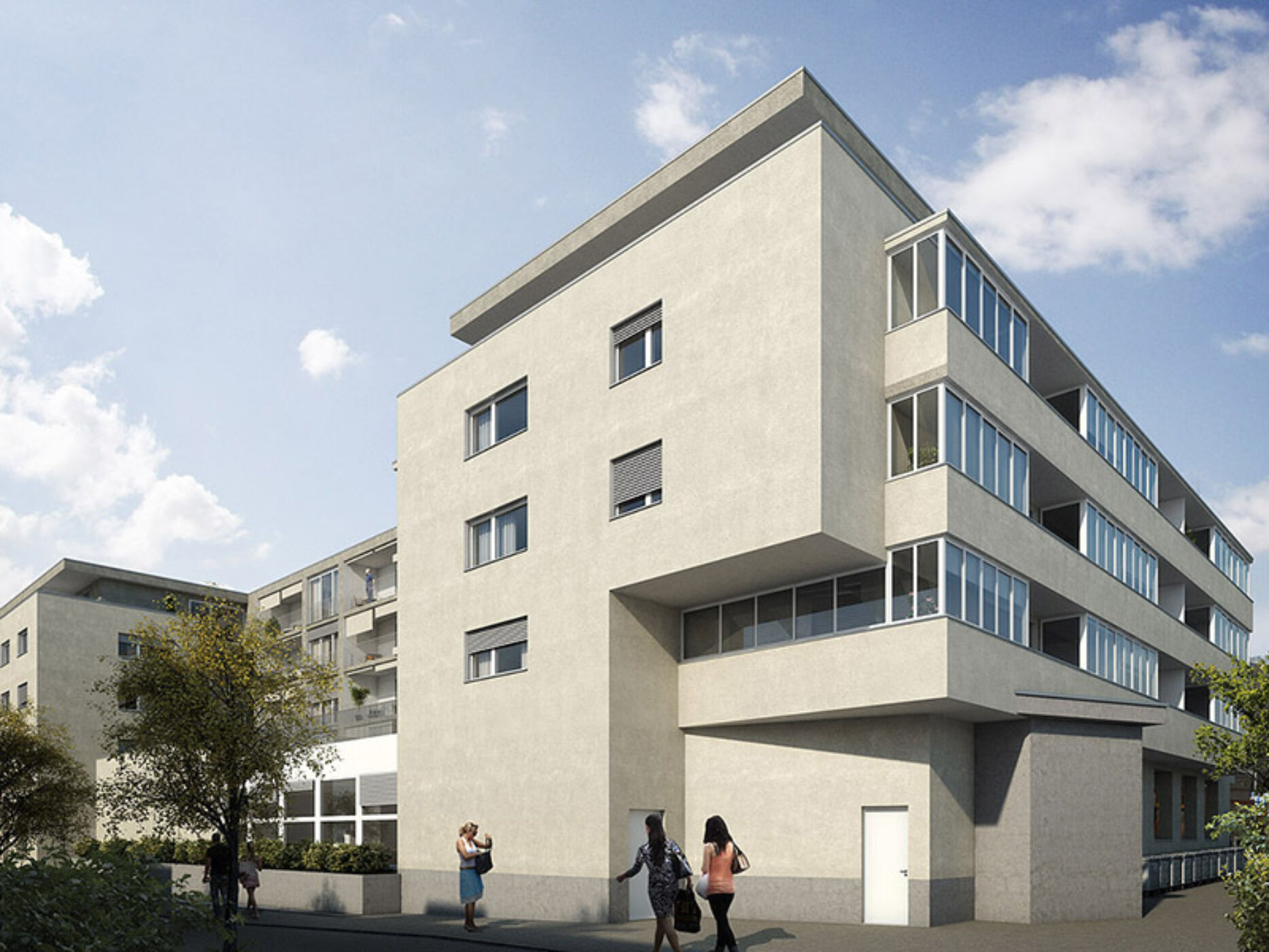 Neubau Wohn und Gewerbehaus Friedweg 8 2503 Biel
